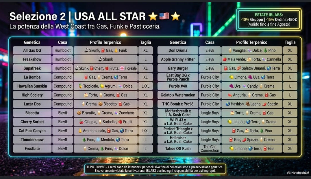SELEZIONE 2 "USA ALL STAR"