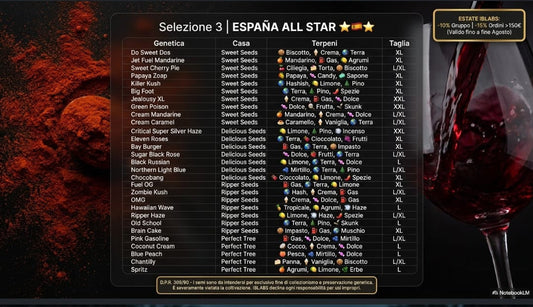 SELEZIONE 3 " ESPANA ALL STAR"