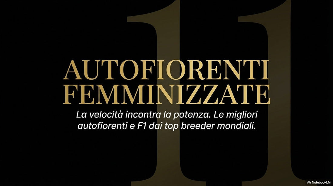 SELEZIONE 11 AUTOFIORENTI DISPONIBILI