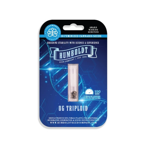 HUMBOLDT SEED COMPANY - OG TRIPLOID AUTO - 3 SEMI
